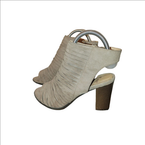 REPORT Potts Peep Toe Booties Size 10